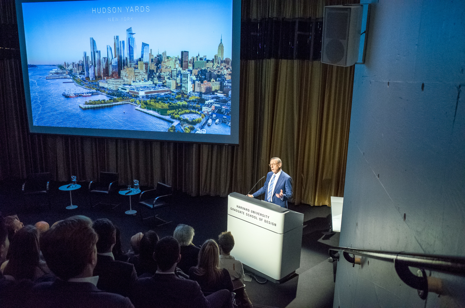 Photo of Stephen Ross, “Hudson Yards” event