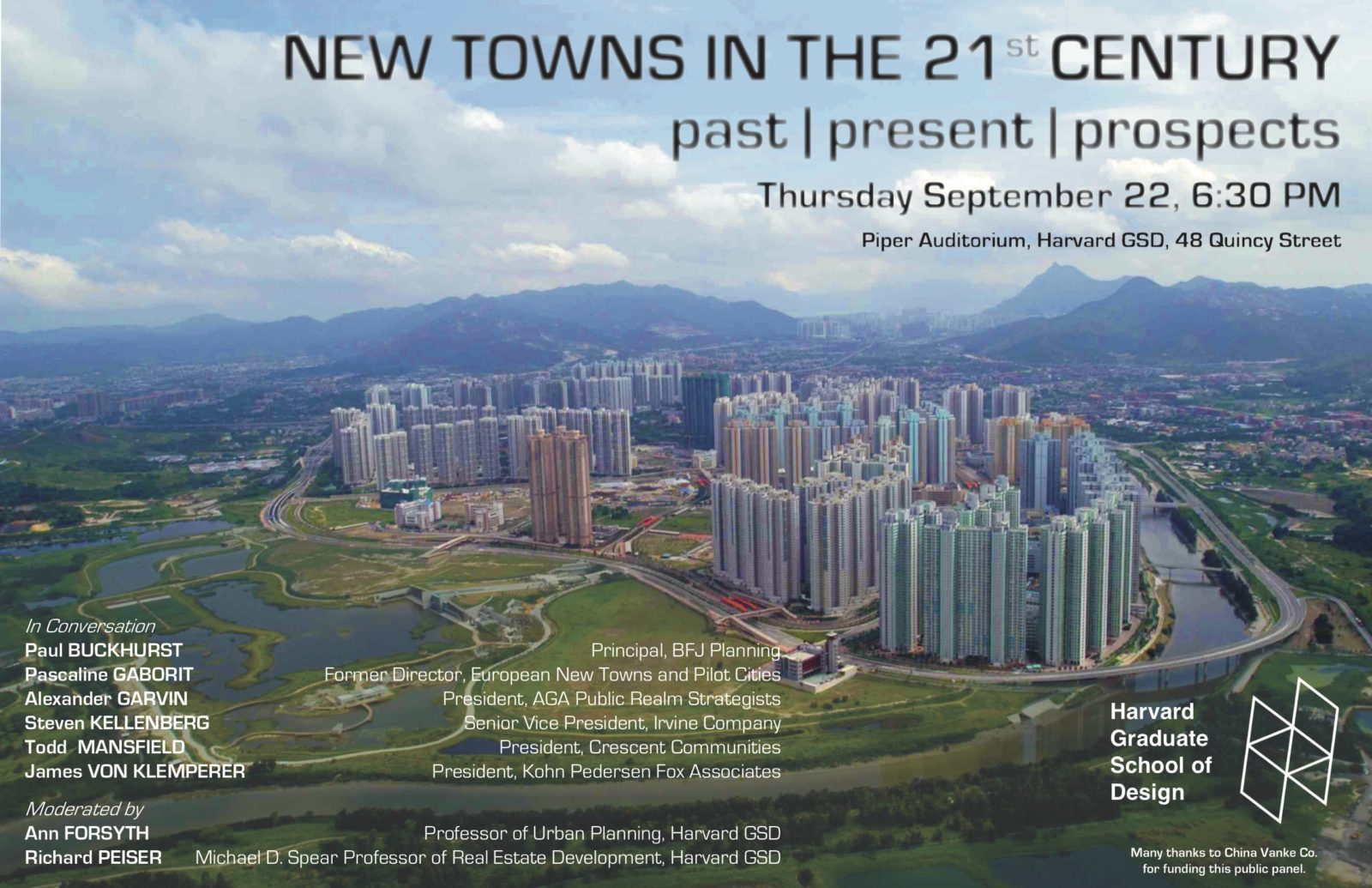 New Towns in the 21st Century Poster