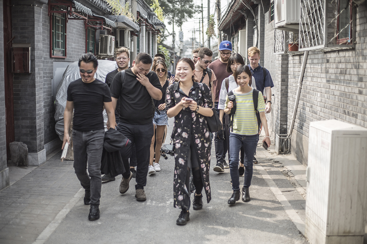 Visiting Zhang Ke’s Micro-Hutong projects in Beijing before taking off for Lhasa.