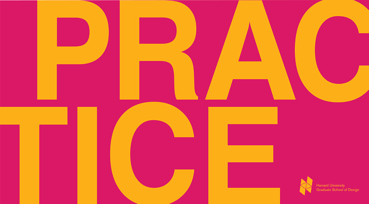 Text logo that says practice