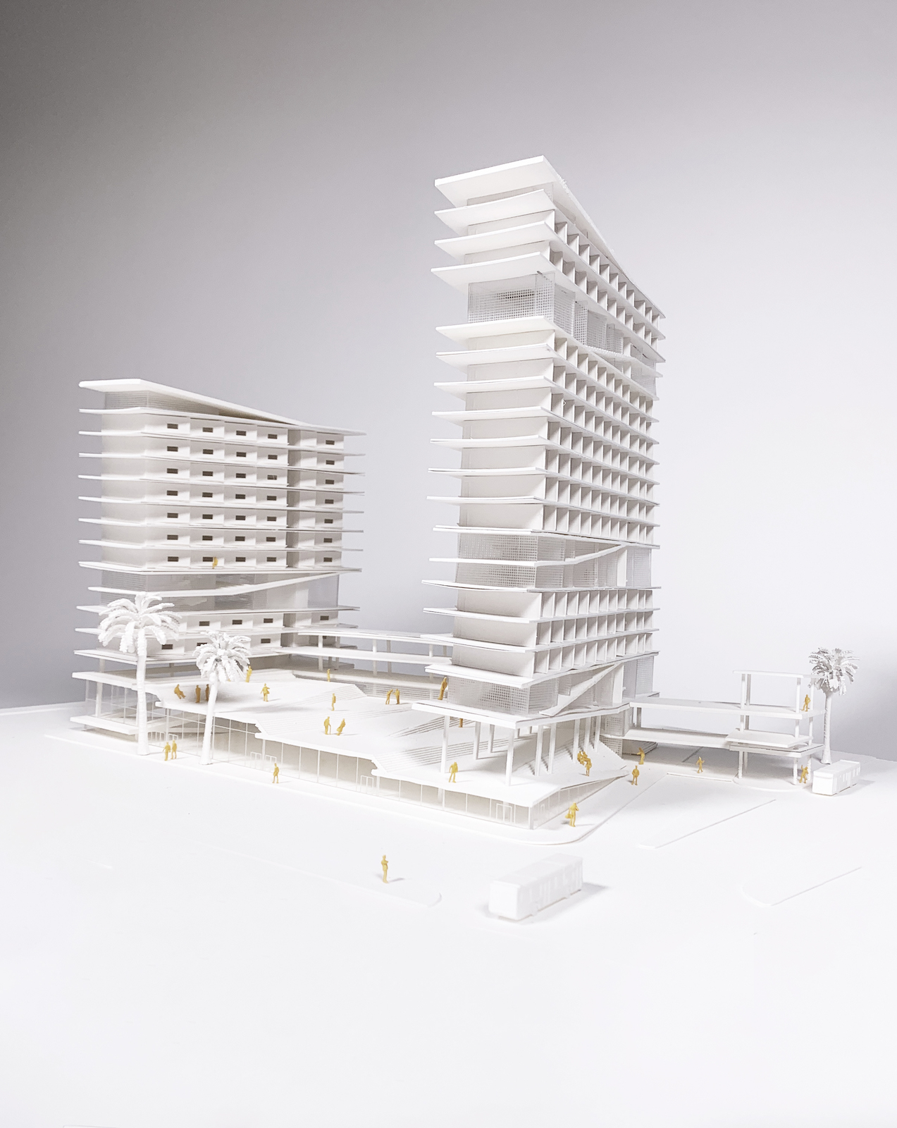 Final model of Aria Griffin's proposed project