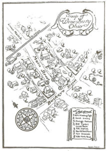 Scanned Image of drawn fictional map