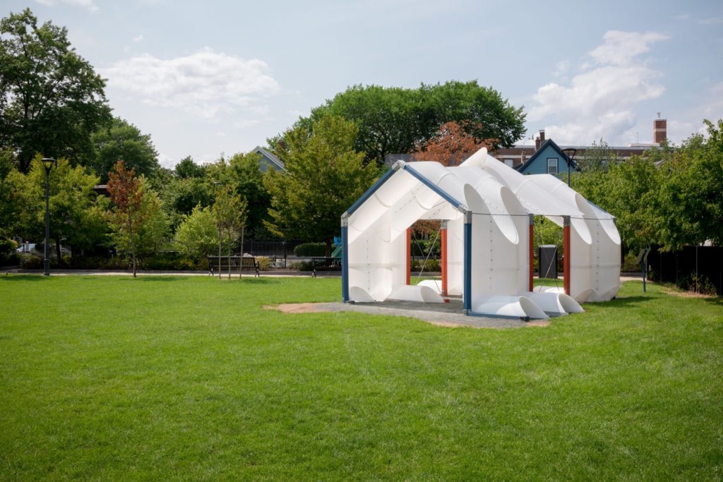 CloudHouse in a park