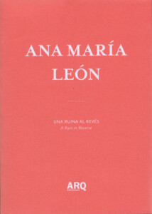 Front cover of "A Ruin in Reverse/Bones of the Nation" featuring an orange background with white text.
